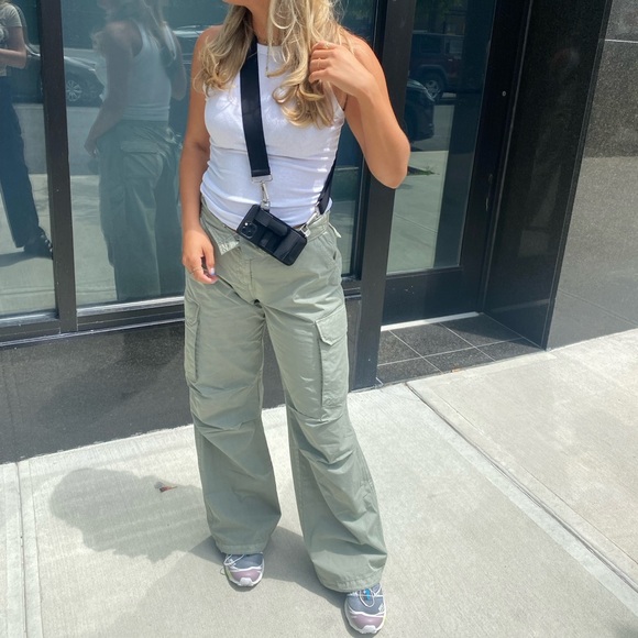 Kith Pants - Kith Green Wide Leg Pants